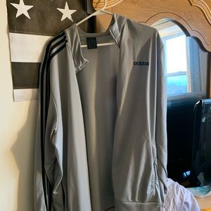 Adidas zip-up sweatshirt